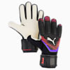 FUTURE Match NC Football Goalkeeper Gloves, PUMA Black-Glowing Red-Purple Glimmer, small