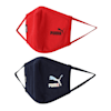 PUMA Youth Face Masks Set of Two, High Risk Red-Peacoat, small-SEA
