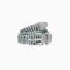 Braided Weave Men's Golf Belt, Ash Gray-Slate Sky, small