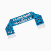 Olympique de Marseille Essentials Scarf, Bleu Azur-PUMA White, small