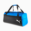 GOAL Medium Duffel Bag, Electric Blue Lemonade-Puma Black, small-PHL