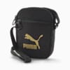 Originals Portable Shoulder Bag, Puma Black-Gold, small-SEA