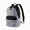 PUMA x ODIN Backpack, Puma White-Puma Black-Stripes, small-SEA