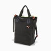 PUMA x CENTRAL SAINT MARTINS COLLEGE Knit Backpack, Puma Black, small-SEA