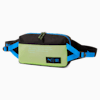 PUMA x FIRST MILE Waist Bag, Puma Black-Nrgy Blue-Fizzy Yellow, small-SEA
