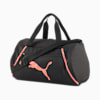 Essentials Pearl Women's Barrel Bag, Puma Black-Nrgy Peach, small-SEA