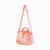 Core Transparent Boxy Cross Body Bag, Hibiscus Flower-Cloud AOP, small-SEA