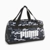 Challenger S Duffle Bag, PUMA Black-LOGO AOP, small-SEA