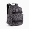 PUMA Deck Backpack, PUMA Black-Scratch Print AOP, small-AUS