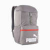 PUMA PHASE Hooded Backpack, Cast Iron, small-PHL