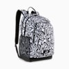 PUMA Academy 29L All-Over Print Backpack, PUMA Black-Grafiti AOP, small-VNM
