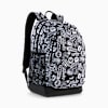 PUMA Academy 29L All-Over Print Backpack, PUMA Black-Turbo AOP, small-SEA