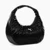 UP 5.5L Hobo Bag, PUMA Black-metallic gold logo, small-SEA