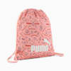 PUMA Phase Small 11L Gym Sack, Pink Fruit-stretchy Cat AOP, small
