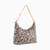 POP 7.5L Slouchy Hobo Bag, Toasted Almond-Animal AOP, small