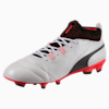 ONE 17.1 FG Men's Football Boots, Puma White-Puma Black-Fiery Coral, small-SEA