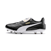 KING Top FG Football Boots, Puma Black-Puma White, small-PHL