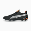 KING ULTIMATE FG/AG Football Boots, PUMA Black-Silver-Ultra Orange, small-SEA