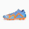 Blue Glimmer-PUMA White-Ultra Orange