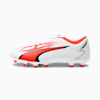 Sepatu Sepak Bola Pria ULTRA PLAY FG/AG, PUMA White-PUMA Black-Fire Orchid, small-IDN