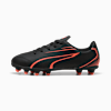 VITORIA FG/AG Football Boots - Youth 8-16 years, PUMA Black-Glowing Red, small-AUS