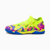 FUTURE MATCH ENERGY TT Football Boots Unisex, Ultra Blue-Yellow Alert-Luminous Pink, small-PHL