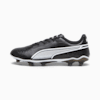 KING MATCH IT Unisex Football Boots, PUMA Black-PUMA White, small-AUS