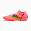 รองเท้าฟุตบอล FUTURE 7 PRO MG, Sunset Glow-PUMA Black-Sun Stream, small-THA