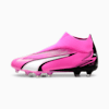 ULTRA MATCH FG/AG Laceless Football Boots, Poison Pink-PUMA White-PUMA Black, small-THA
