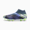 FUTURE 7 MATCH+ FG/AG Laceless Football Boots, Gray Skies-PUMA White-Fizzy Apple, small