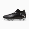 FUTURE 7 PRO FG/AG Football Boots - Youth 8-16 years, PUMA Black-PUMA Silver, small-NZL