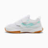 Varion II Indoor Sports Shoes Youth, Electric Peppermint-PUMA White-Gum, small