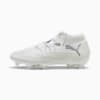 FUTURE 8 ULTIMATE FG Unisex Football Boots, PUMA White-Matte Silver, small-AUS