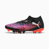 FUTURE 8 MATCH FG/AG Football Boots, PUMA Black-PUMA White-Glowing Red, small-SEA