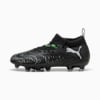 FUTURE 8 MATCH FG/AG Football Boots Youth, PUMA Black-Cool Light Gray-Fluo Green, small