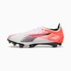 ULTRA 5 CARBON FG Men's Football Boots, PUMA White-PUMA Black-Glowing Red, small-AUS