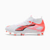 ULTRA 5 MATCH+ FG/AG Football Boots Unisex, PUMA White-PUMA Black-Glowing Red, small