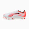 รองเท้าฟุตบอล ULTRA 5 PLAY FG/AG, PUMA White-PUMA Black-Glowing Red, small-THA