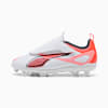ULTRA 5 PLAY V FG/AG RB Football Boots - Youth 8-16 years, PUMA White-PUMA Black-Glowing Red, small-AUS