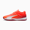 Accelerate Turbo Handball Shoes Unisex, Glowing Red-PUMA White-Dark Crimson-PUMA Black, small