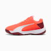 Accelerate Handballschuhe Teenager, Glowing Red-PUMA White-Dark Crimson-PUMA Black, small