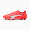 KING MATCH FG/AG Football Boots Youth, Glowing Red-PUMA White-Red Fire, small