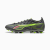 ULTRA 5 MATCH MG Football Boots Unisex, Matte Aged Silver-Yellow Alert-Puma Aged Silver, small