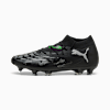 FUTURE 8 MATCH MxSG Unisex Football Boots, PUMA Black-Cool Light Gray-Fluo Green, small-AUS