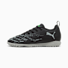 FUTURE 8 PLAY TT Football Boots Youth, PUMA Black-Cool Light Gray-Fluo Green, small