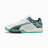 Accelerate NITRO™ SQD UNTMD Handball Shoes, PUMA White-PUMA Black-Electric Peppermint-Lime Squeeze, small