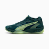 Eliminate NITRO™ SQD 4 Court Shoes, Green Terrain-Fizzy Light-PUMA White-PUMA Silver, small