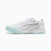 Botas de fútbol IBERO unisex, PUMA White-Aqua-Fizzy Light-Sea Glass, small