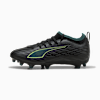 ULTRA 6 MATCH FG/AG Football Boots - Youth 8-16 years, PUMA Black-Fizzy Light-Green Terrain, small-AUS