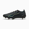 ULTRA 6 ULTIMATE MxSG Football Boots Unisex, PUMA Black-Fizzy Light-Green Terrain, small